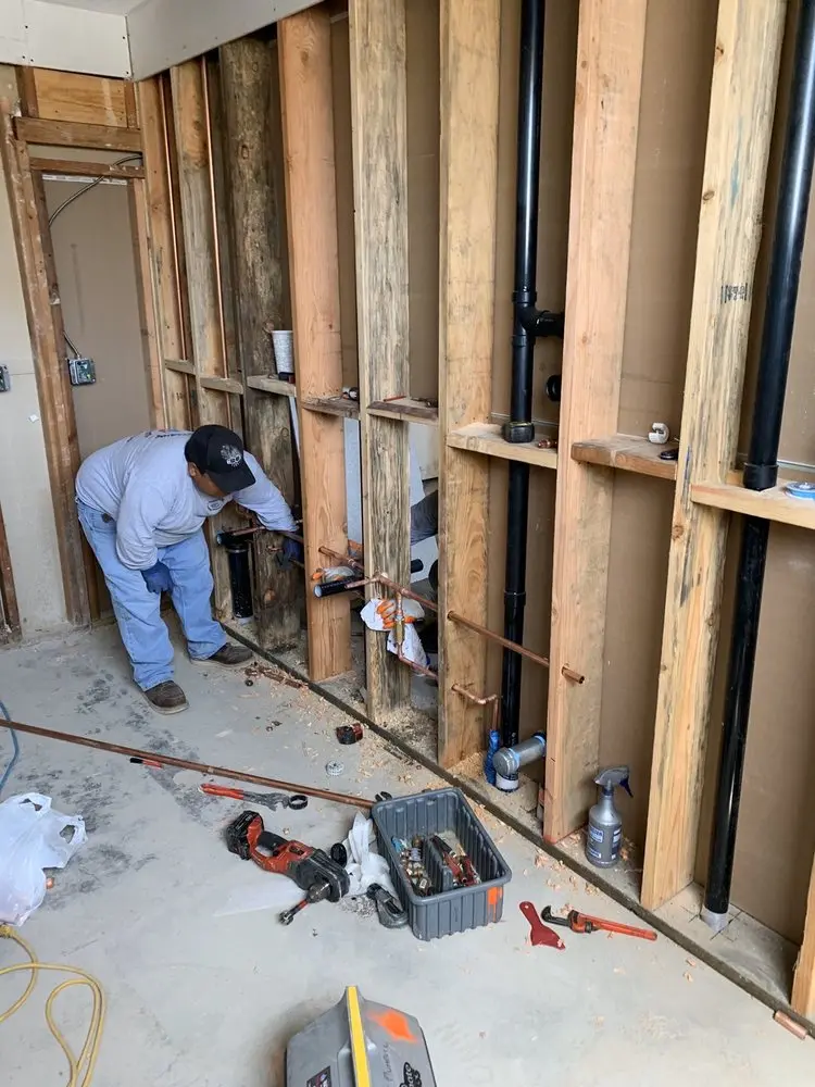 Commercial rough-in plumbing for Gas Line Repair in Ninety Six Corners